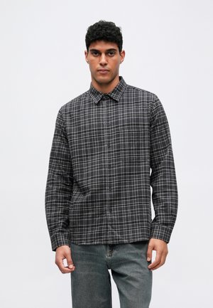 RYAN SHIRT - Skjorter - grey/brown
