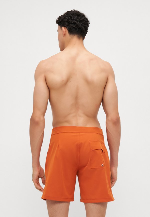 SOLID TECHNICAL SURF TRUNKS - Swimming shorts - orange4