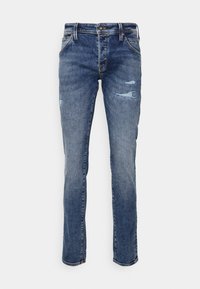 JJIGLENN JJFOX  - Jeans slim fit - blue denim