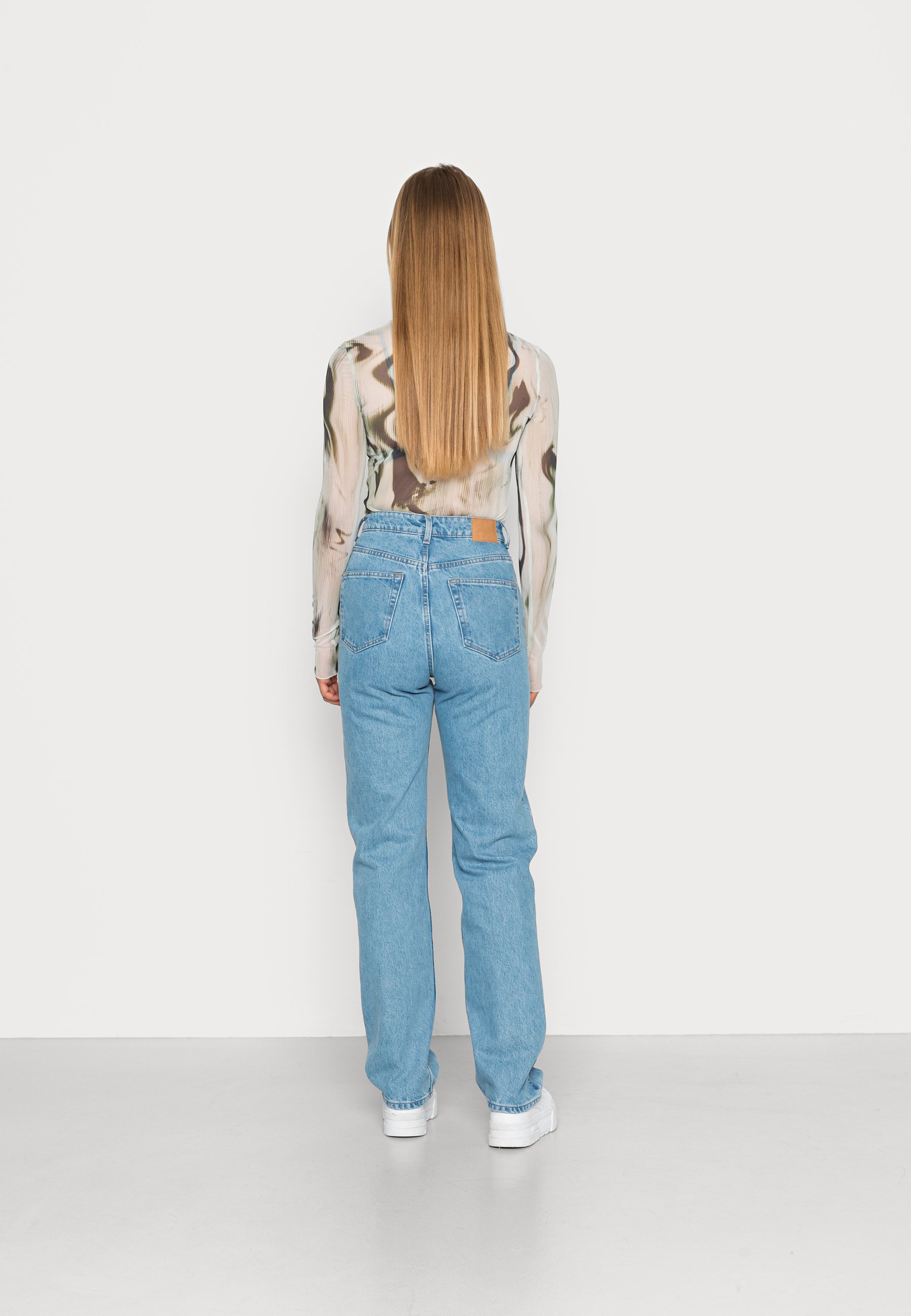 Straight leg jeans - pool blue 