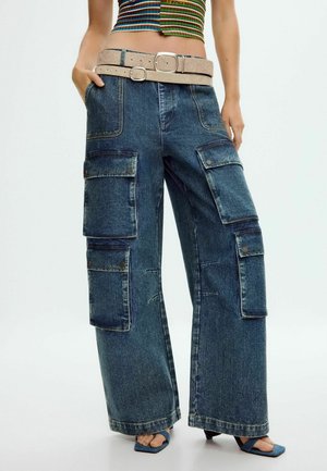 WITH- POCKETS - Kapsáče - blue