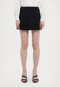 MAX&Co. LONG VERY SHORT - Fustă plisată - schwarz