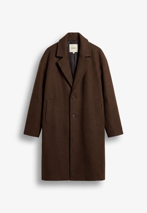 Burocs, OVERSIZE COAT - Класическо палто - brown