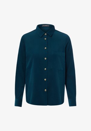 Franco Callegari, FRANCO CALLEGARI CORDBLUSE - Hemdbluse - petrol