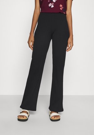 VILA Pantalon classique - black