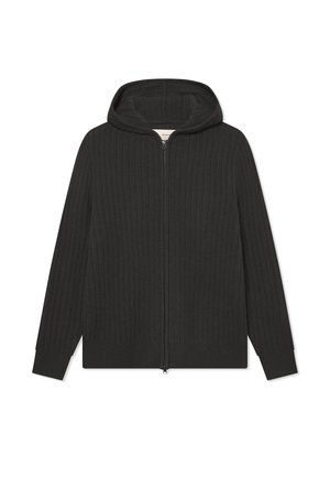 Strickjacke - black sand