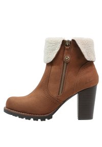 TOM TAILOR Botines - cognac