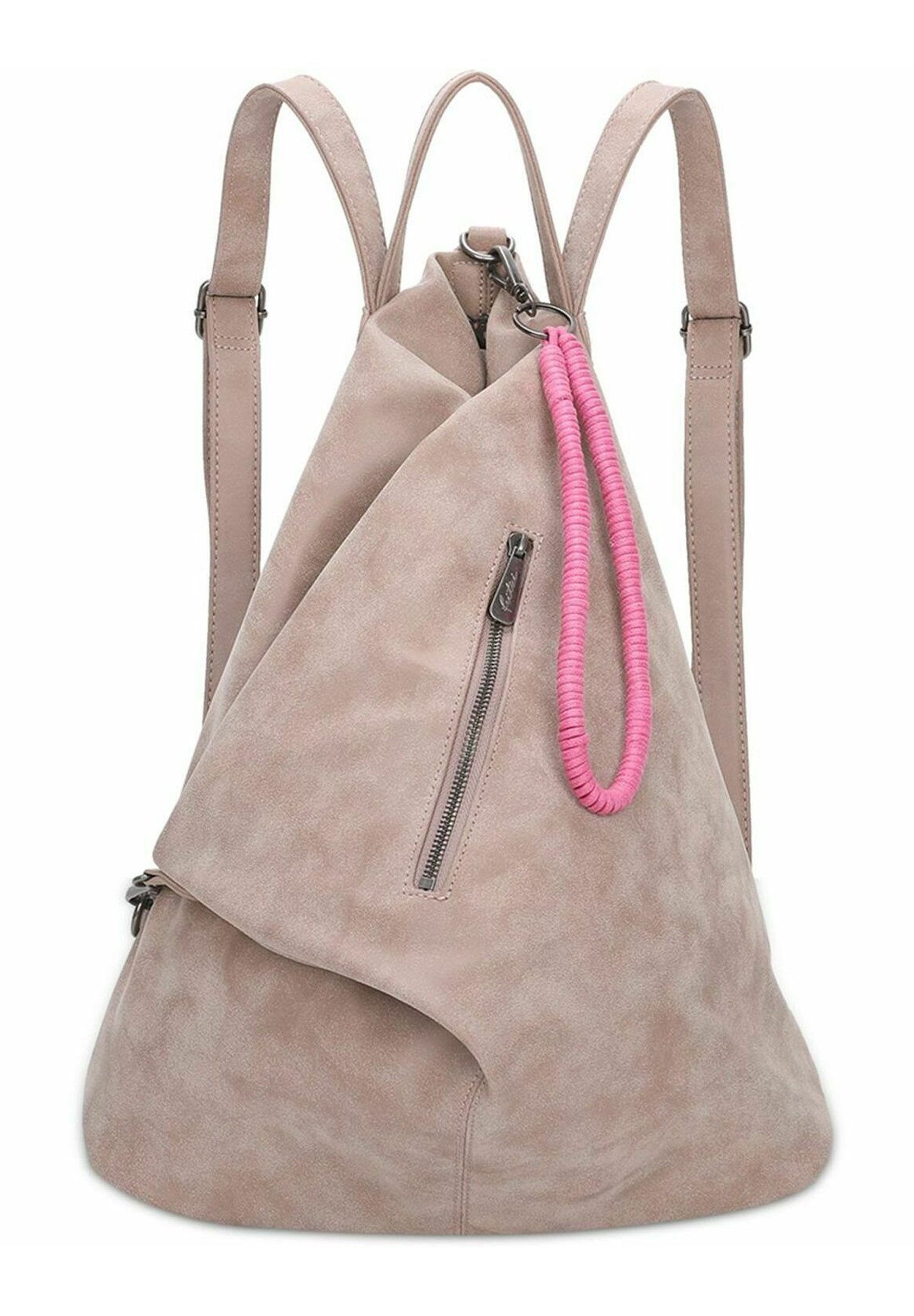Sac Cabas à Bandoulière Fritzi Aus Preußen - Toile Flower Fruity Rouge - Neuf Avec étiquette
