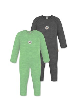2ER PACK  - Jumpsuit - grün anthrazit