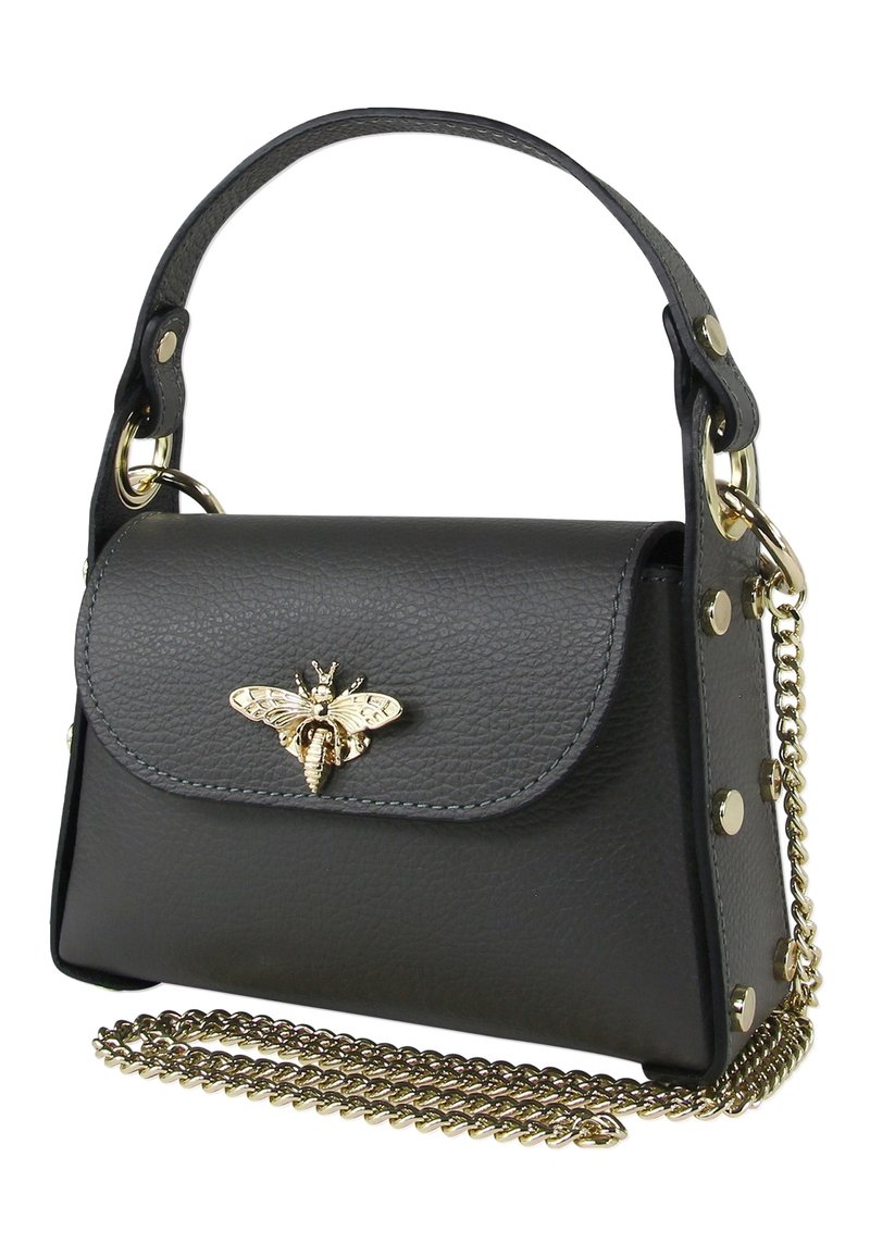 DrachenLeder Handtas - grau