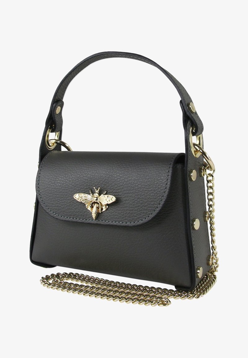 DrachenLeder Handtas - grau