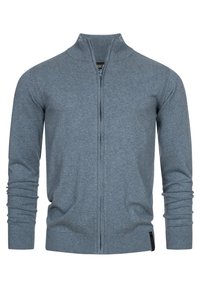 LAU - Tröja med dragkedja - china blue mix