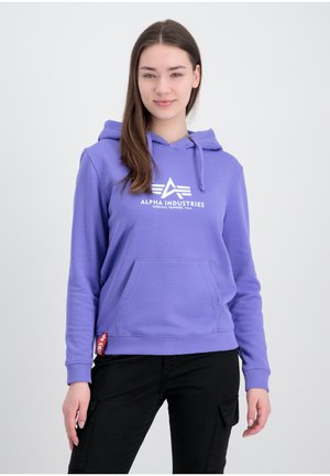 Alpha Industries NEW BASIC - Kapuzenpullover - electric violet