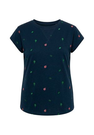 Ulla Popken, T-Shirt print - marine