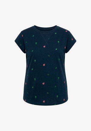 Ulla Popken, T-shirts print - marine