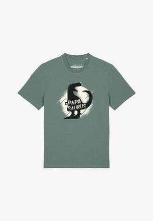 watapparel, PAPASAURUS - T-Shirt print - green bay