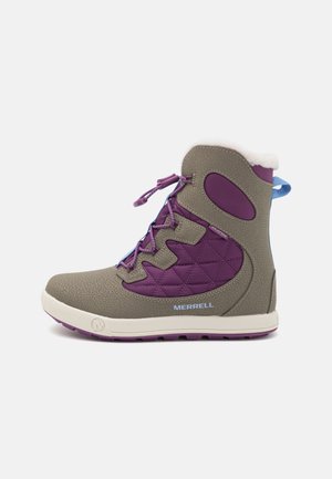 UNISEX - Zimski škornji - truffle/plum