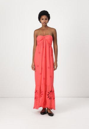 SANTANA DRESS - Vestito lungo - tropical coral