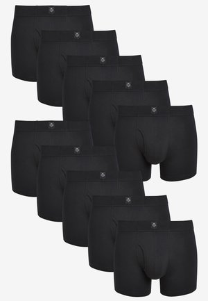 ESSENTIAL TEN PACK - Hosszú szárú boxeralsók - black