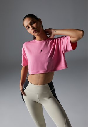 Even&Odd active Triko s potiskem - pink