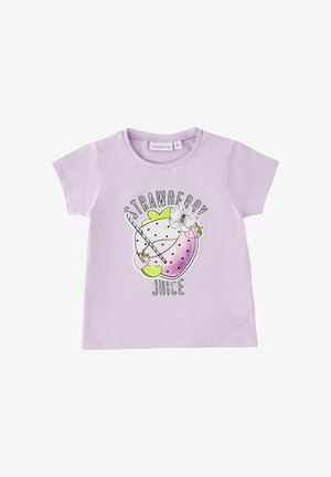 Sarabanda, T-shirt con stampa - lilla