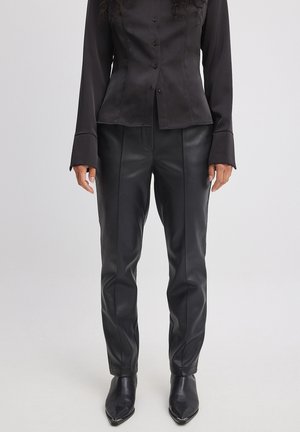 NA-KD, RISE CROPPED - Nohavice - black