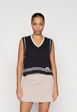 NOELLE VEST - Pulover - black