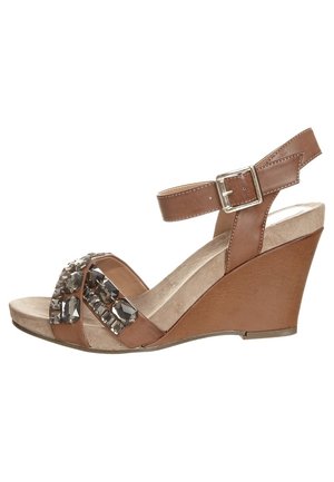 Platåsandaletter - brown