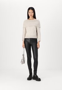 JJXX OFF SHOULDER - Pullover - fog