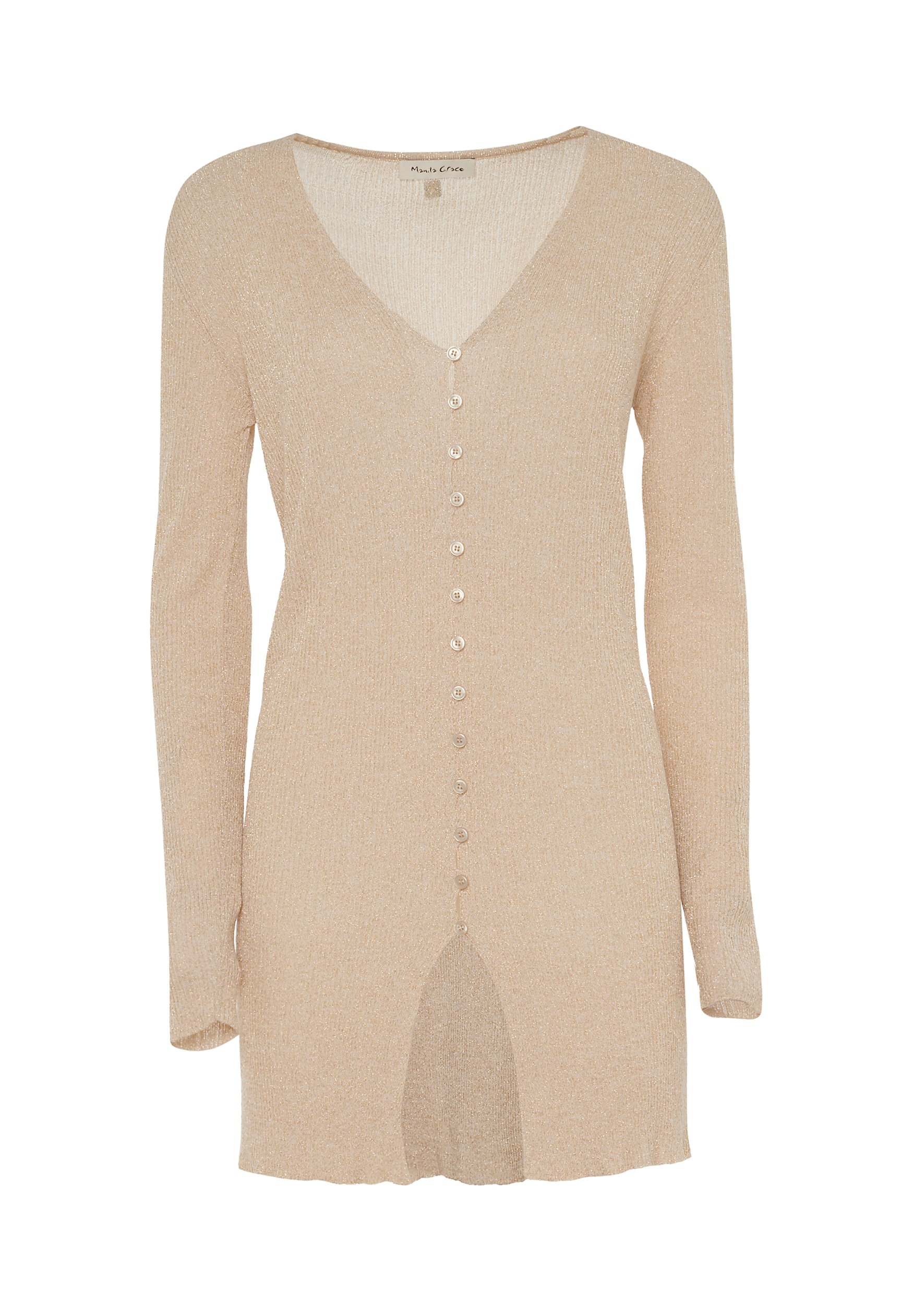 Manila Grace Cardigan butter/beige