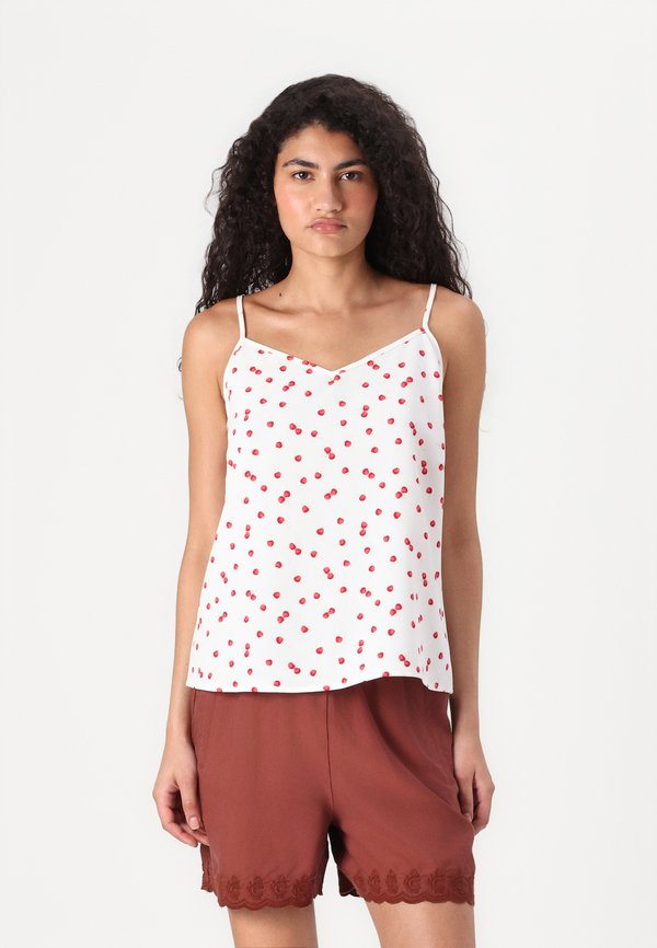 ONLNOVA LIFE ELITE PARIS SINGLET - Top - cloud dancer