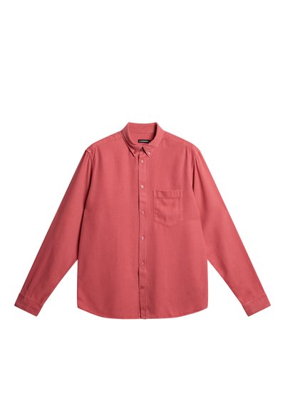 J.LINDEBERG REG STRUCTURE - Shirt - dusty cedar