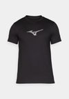 ATHLETICS TEE - Majica kratkih rukava s printom - black