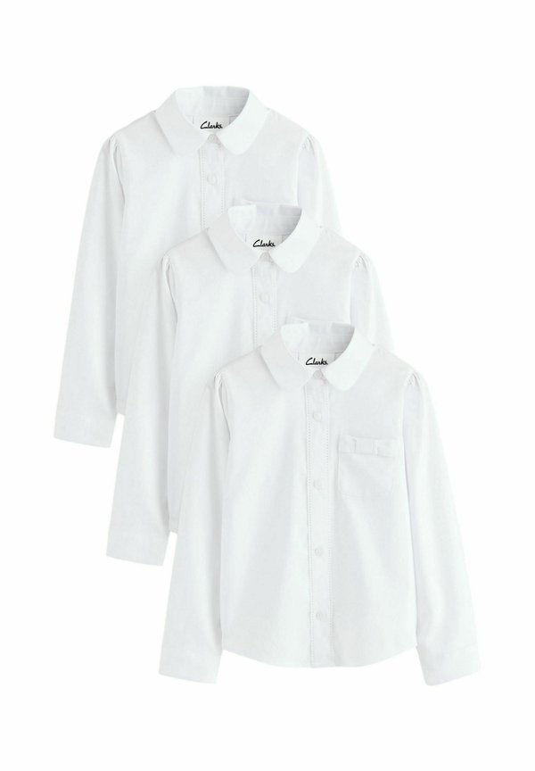 REGULAR FIT - BOW LONG SLEEVE SCHOOL 3 PACK - Hemdbluse