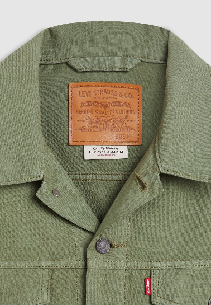 Veste Matelassée Levi's Anorak Homme, Coupe Décontractée, Idéale Pour La Mi-saison (printemps/automne), Légère Et Confortable, Disponible En Olive