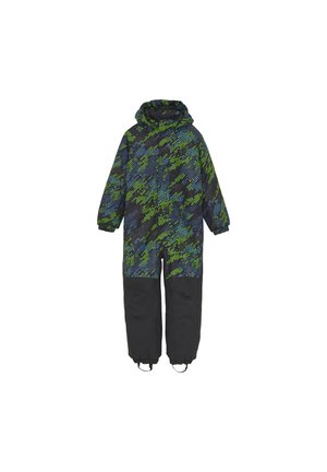 COVERALL  AOP CONTRAST - Overall - grape leaf