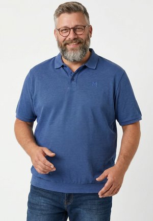 Men Plus Poloshirt - atlantic blue