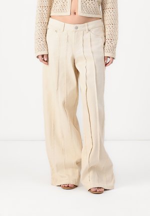 JXELLY TOKYO PANTS - Jeans relaxed fit - raw ecru