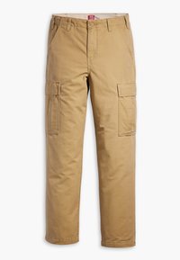 Kareiviško stiliaus kelnės - british khaki