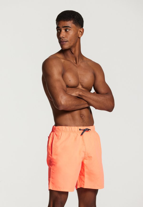 MIKE - Badeshorts - neon orange