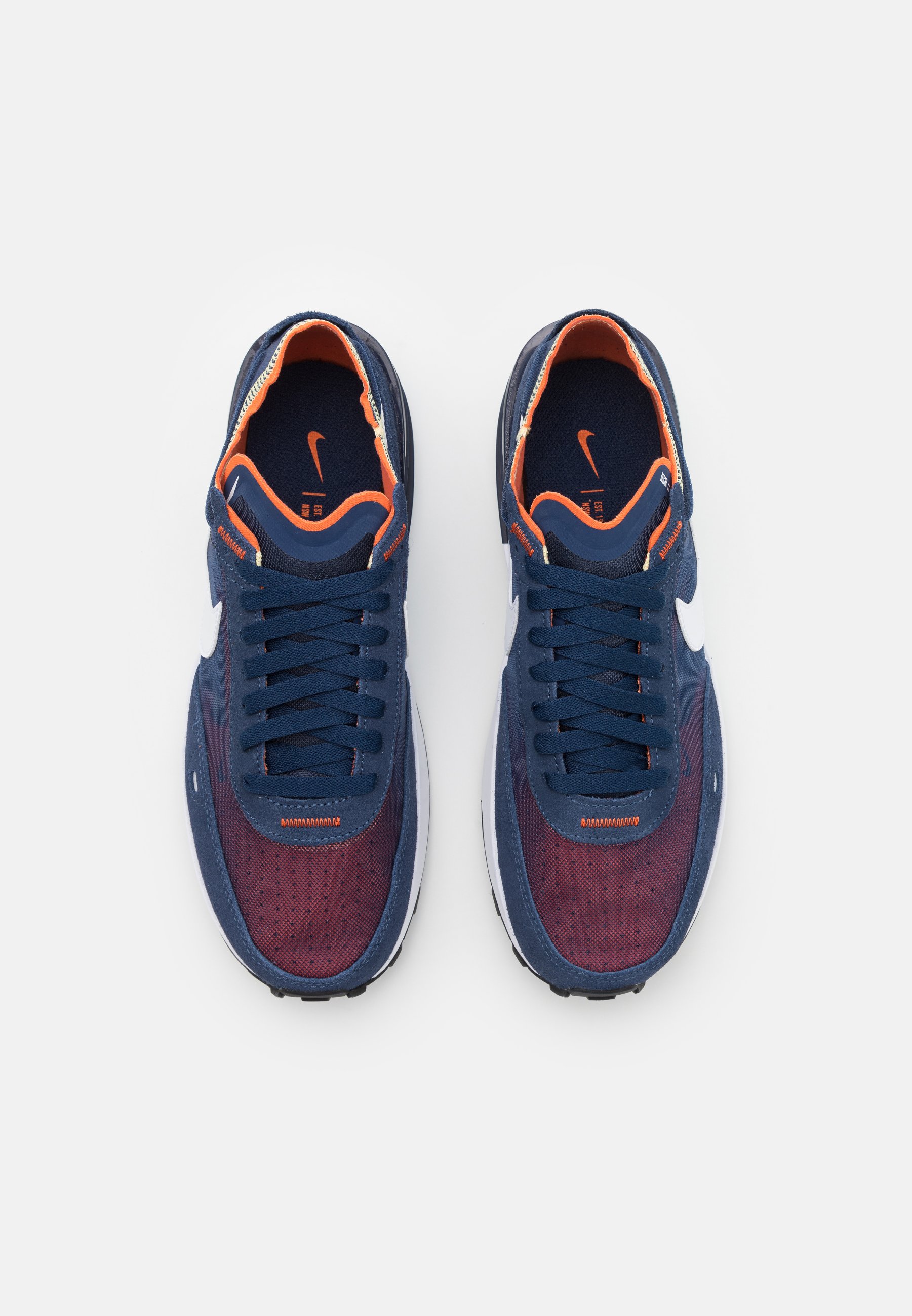 nike blanche orange bleu