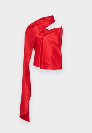 Materiel SHOULDER SCARF BLOUSE - Top - red