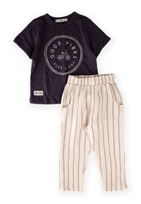 Cigit SET - Pantalones - black