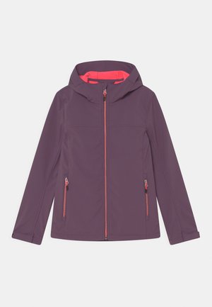 Icepeak KOBRYN JR UNISEX - Softshelljacke - red/bordeaux