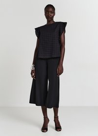 Calliope SANGALLO CON ROUCHES - Camicetta - ultrablack