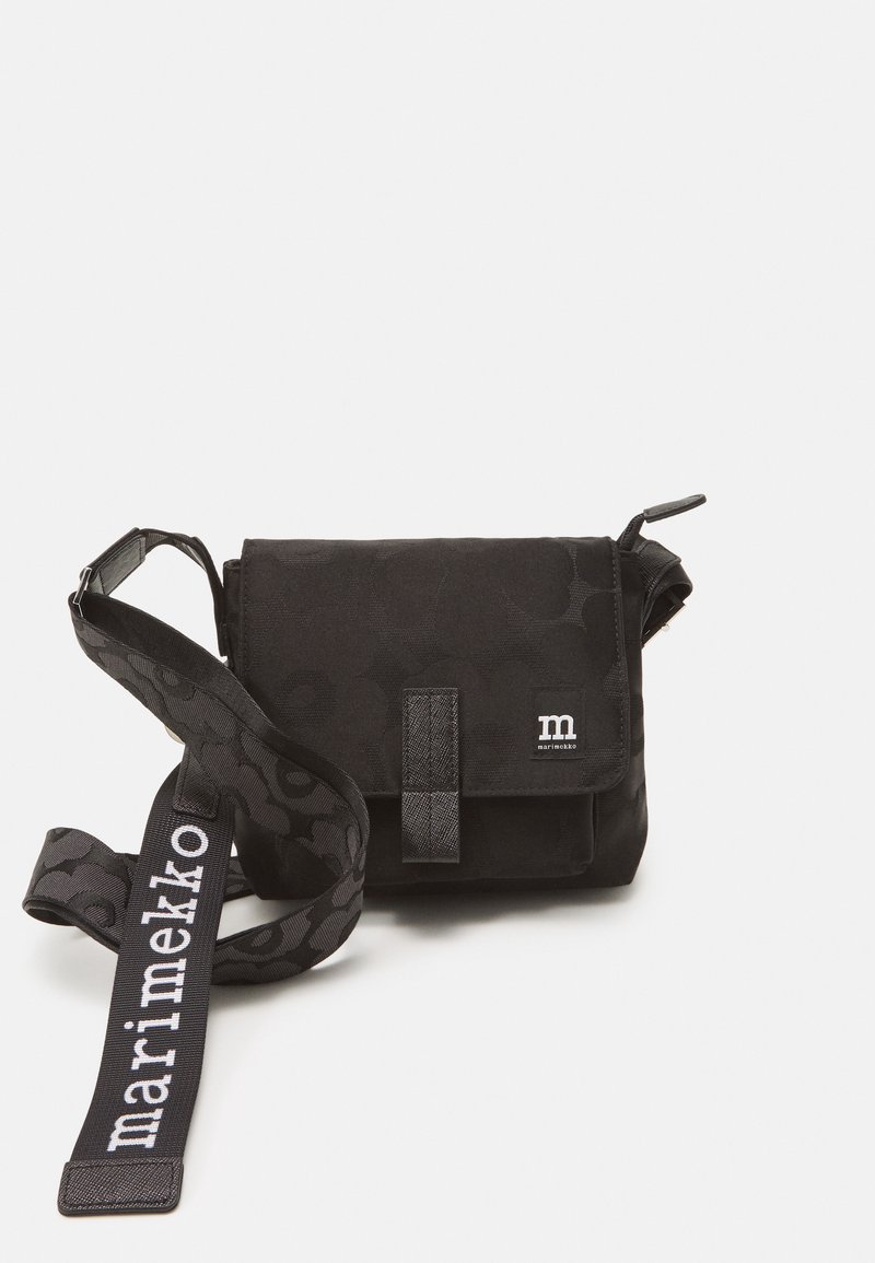 Marimekko - MINI MESSENGER UNIKKO UNISEX - Schoudertas - black, Vergroten