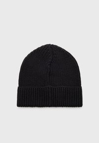 KnowledgeCotton Apparel HAT UNISEX - Beanie - black jet