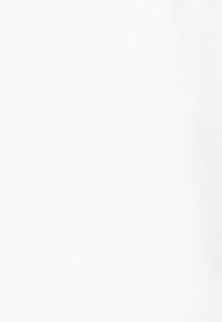 White cotton T-shirt with short sleeves, a crew neck, and a smooth texture. No patterns or accents are visible.