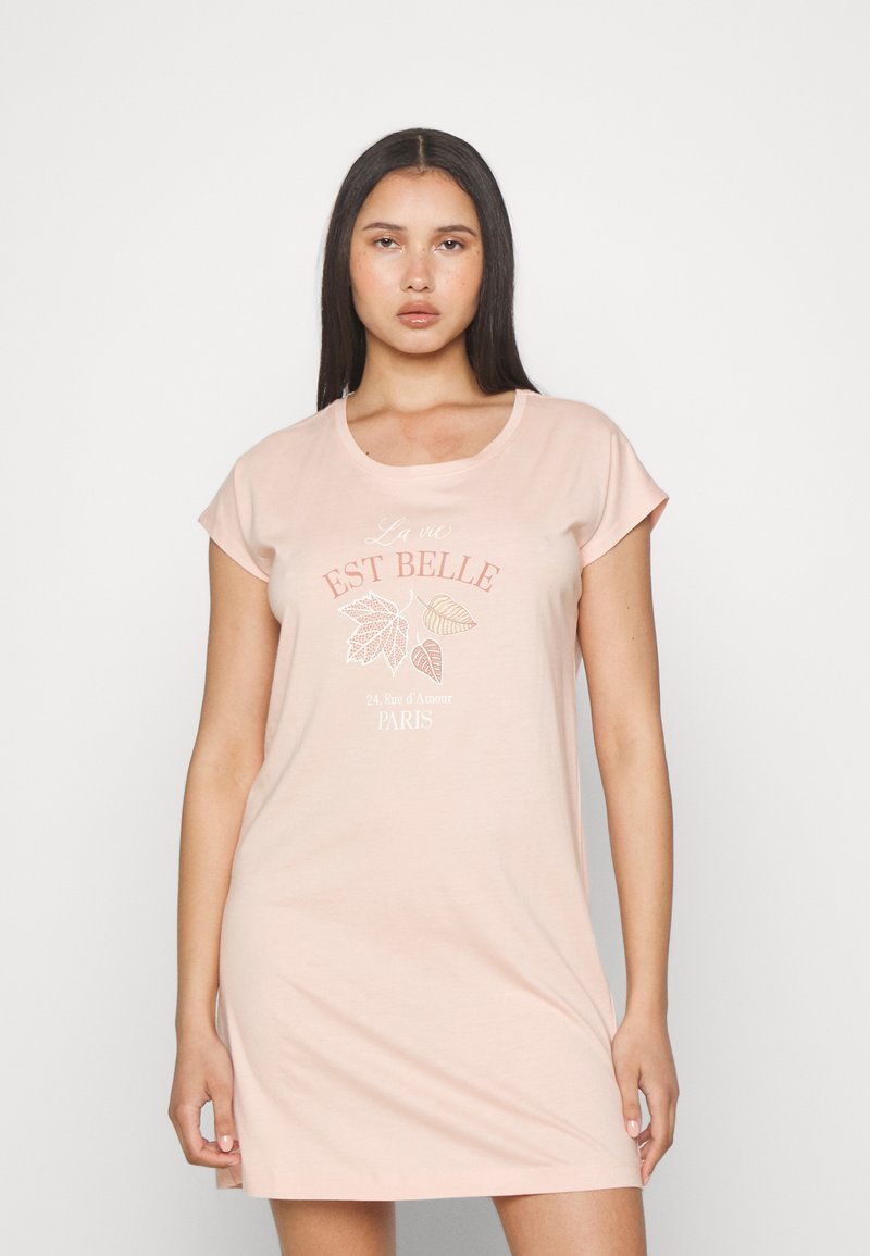 LASCANA - VIVANCE DREAMS BY LASCANA - Spalna srajca - apricot, Povečajte