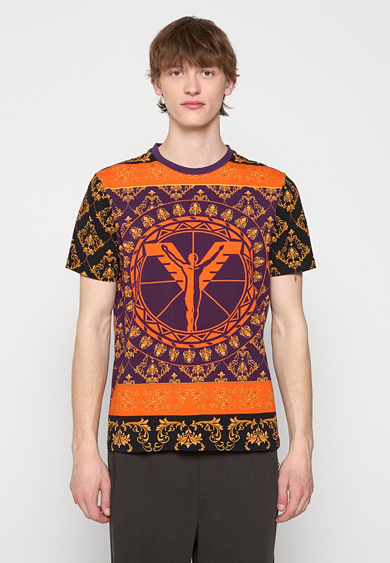 carlo colucci T-shirt print meerkleurig